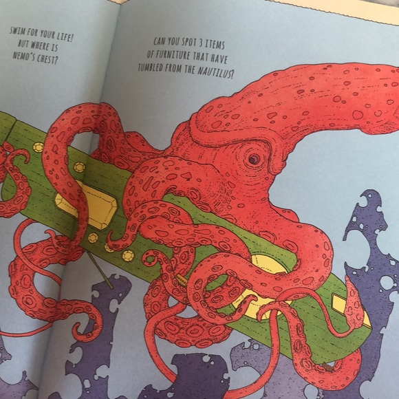 20,000 Leagues Under the Sea - A Puzzle Adventure Hardcover - Picture 6 of 9